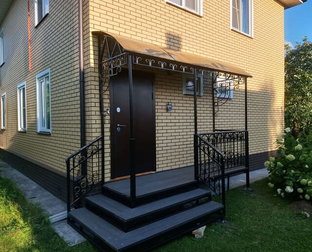 кованые и сварные козырьки Бутово