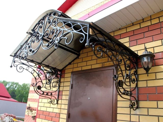 кованые и сварные козырьки Бутово